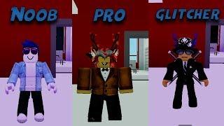 NOOB vs PRO vs GLITCHER in Mad City (Season 5 Edition)(Roblox)