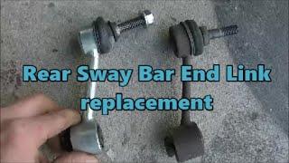 How To Replace Volkswagen Sway Bar End Links