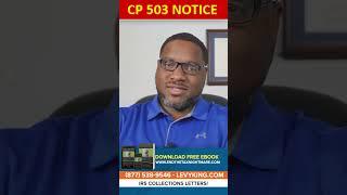 Got a Letter from the IRS? What is a CP 503?