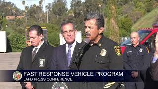 LAFD Fast Response Vehicle Press Conference