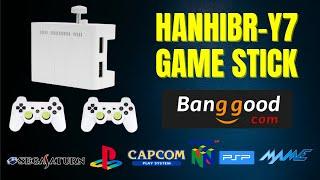 Melhor Game Stick do Momento - Hanhibr Y7 Mais Potente e lotado de Jogos Retrô