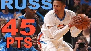 Russell Westbrook Drops 45 Points In OKC | 01.26.17