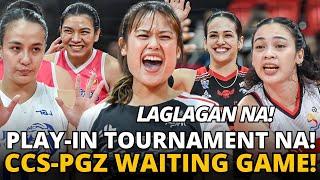 Play-In Tournament Magsisimula na! Creamline at Petrogazz WAITING sa Quarter! CMFT-PLDT Salpukan!