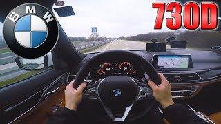 BMW 7 Series 2017 730d | TOP SPEED on German Autobahn 