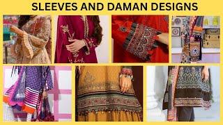 SLEEVES AND DAMAN DESIGNS | Winter Sleeves & damn designs - Fashion Fixation YouTube Channel