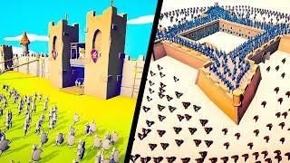 These are the BIGGEST CASTLE SIEGES Ever Made in TABS (Totally Accurate Battle Simulator)