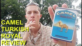 SMOKING A CAMEL TURKISH ROYAL CIGARETTE - REVIEW