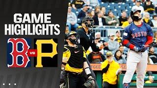 Red Sox vs. Pirates Game Highlights (4/19/24) | MLB Highlights