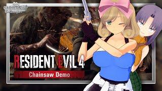 Resident Evil 4 (Chainsaw Demo) w/Yumi | Haruka Plays ️