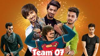 Team 07 Musically Star Faisu, Hasnain, Adnana Latest Video | Tik Tok Comedy Dhamaka Videos I Team 07