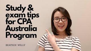 Study and Exam Tips for CPA Australia Program