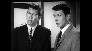 M Squad starring Lee Marvin (1959) with James Coburn and Mr. Spock (highly emotional Leonard Nimoy)!