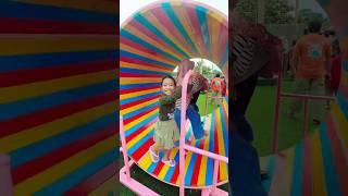 Si bocil naik roda hamster seru banget #bocil #bermain #playground #funny #shorts