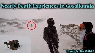 GOSAIKUNDA RIDE (DAY 2) || Nearly Death Expriences in Gosaikunda  || TRAVEL VLOG