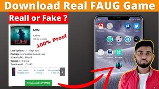 How To Download Real FAUG Game In Android || Officially Download FAUG Game || Real FAUG Game INDIA