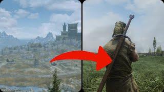 EASILY Extend Grass Distance In Skyrim | ALL VERSIONS | Tutorial