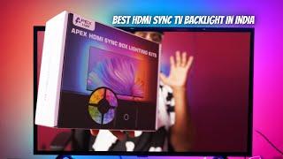 Best HDMI Sync TV Backlight in India from APEX LIGHT | Hindi