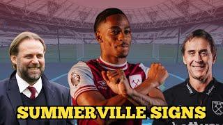 BREAKING: Crysencio Summerville Signs For West Ham!