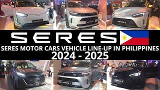 Seres Motor Cars Vehicle Line-up in Philippines 2024 - 2025 | Seres 5, Seres 7 & Seres E5