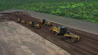 Cat® Motor Grader Mining Machines Product Line Up – 14, 16, 18, 24