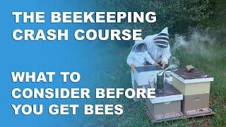 Things To Consider Before Getting Bees - Beekeeping Basics Part 1 - Beekeeping Crash Course