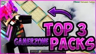 TOP 3 GamerZone PACKS!!!   Minecraft Bedwars 