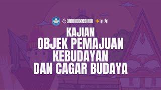 Objek Pemajuan Kebudayaan OPK dan Cagar Budaya CB