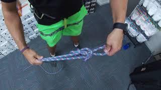 Alpine Butterfly Knot| Knot Techniques and Instruction| Rockface Climbing Gym