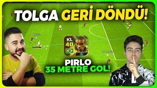 TOLGA İLE UZUN ZAMAN SONRA CEZA SAHASI CHALLENGE! +9 GOL! PIRLO 35 METRE GOL! EFOOTBALL 2024 MOBİLE