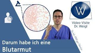 Anämie: Wieso können wir Alle eine Blutarmut bekommen? Ursachen, Symptome & Behandlung