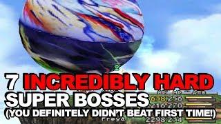 7 Incredibly Hard Super Bosses You Definitely Didn't Beat First Time Round