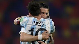 The first hug of Messi and Di María after winning the World Cup "We're champions of the world."