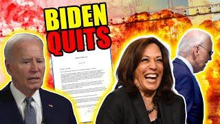  [LIVE] BREAKING NEWS! BIDEN QUITS! KAMALA IN!?