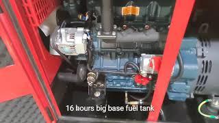 18kw 23kva Industrial  Portable Diesel Inverter Generator V2003-T-E2BG