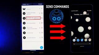 Send Commands on Android Wirelessly