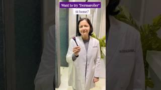 How to use dermaroller at home | Dermaroller at home | #dermaroller #youtubeshort #shorts #skincare