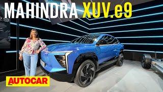 Mahindra XUV.e9 - It's an all-electric XUV700 coupe! | First Look | Autocar India