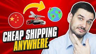 Cheap shipping for your eCommerce store from China! Your own personal freight forwarder!