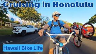 Cruising in Honolulu - Hawaii Bike Life - June 2024 - #bmx