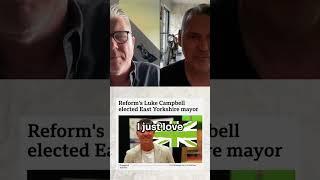 Reform Mayor flicks the V’s at Farage