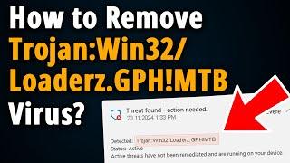 Trojan:Win32/Loaderz.GPH!MTB: How to Manually Remove it?