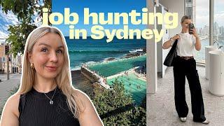 SETTLING INTO SYDNEY | I got a job!!!  trial shift, interviews & apartment viewings