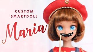 Mamma Mia! Mario is Maria! • Super Mario Bros • Smart Doll OOAK