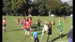 Rugby Action - 'Basketball Pass'!!