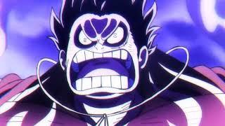 Kaido clash with Luffy Gear 4 with the intervention of CP0 - Luffy is KO for the third time