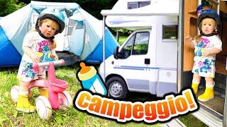 Prima VACANZA *divertente* con Lisi REBORN Toddler + Tour del CAMPER