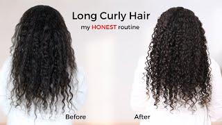 My routine for LONG CURLY HAIR ? All hair secrets revealed!!! 