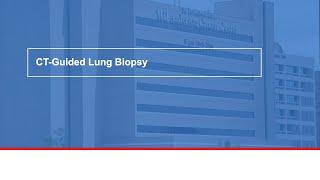 CT-guided lung biopsy