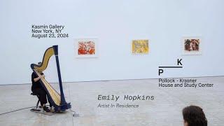 Emily Hopkins: Kasmin Gallery Performace