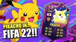 I Put PIKACHU In FIFA 22 and Simulated it's FOOTBALL CAREER!!